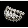 Image 2 : 14KT White Gold 2.09ctw Diamond Ring