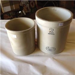 Medalta Imperial Crocks 1 gal/ 2 gal.
