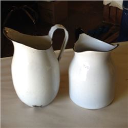 Enamel Milk Jugs 2