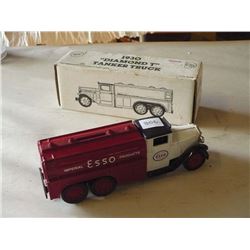 1930 Esso Tanker Truck w/ box