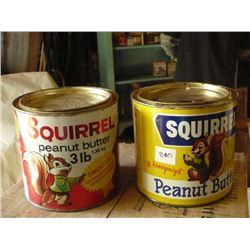 Squirrel Peanut Butter Tins 2