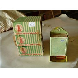 Match Box Holder & 12 Boxes