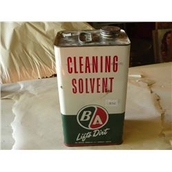B/A Solvent Cleaning Tin