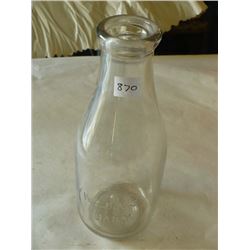 WA Davies Dairy Glass Bottles