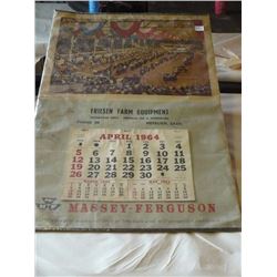 Friesen Farm Equipment Calendar 1964