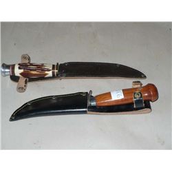 Hunting Knives w/ Sheath 2