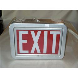 1960's-1970's Exit Sign light