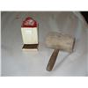 Image 1 : Match Box Holder/Wood Malet