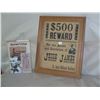 Image 1 : Jesse James Framed Print and Book