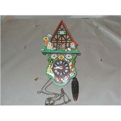 Snow White & 7 Dwarfs Cockcoo clock