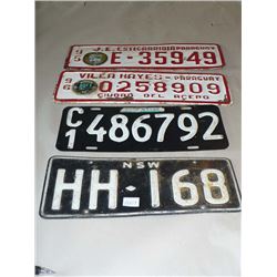 Assorted License Plates