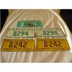 Assorted License Plates