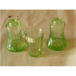 Depression Green Glass 3