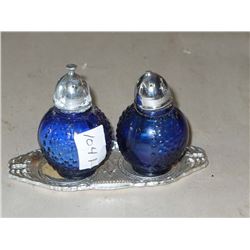 Colbalt Blue Salt & Pepper