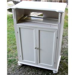 White Cabinet Painted