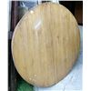 Image 1 : Round Maple Table Top