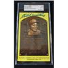 Image 1 : Eddie Mathews Signed Braves Hof Hall Of Fame Post Card Plaque SGC AUTHENTIC