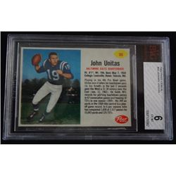 1962 POST JOHNNY UNITAS BVG 6