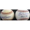 Image 2 : 5 - AUTOGRAPH BASEBALLS - HANK AARON, TOMMY LASORDA, SCHOENDIENST, EARL WEAVER