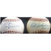 Image 3 : 5 - AUTOGRAPH BASEBALLS - HANK AARON, TOMMY LASORDA, SCHOENDIENST, EARL WEAVER