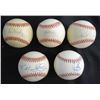 Image 1 : 5 - AUTOGRAPHED BASEBALLS - JUAN GONZALEZ, GUERRERO, KONERKO, FRANKLIN GUITTEREZ