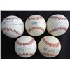 Image 2 : 5 - AUTOGRAPHED BASEBALLS - MARK GRACE, HARRY KALAS, DON ZIMMER, MARK McGWIRE,