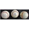 Image 1 : 3 - AUTOGRAPHED TEAM BALLS -  2005 PADRES, 2001 METS, MONTREAL EXPOS