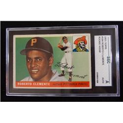 1955 TOPPS #164 ROBERTO CLEMENTE SGC AUTHENTIC