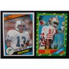 Image 1 : 2 - NFL ROOKIE CARDS, 1985 TOPPS MARINO NM & 1986 TOPPS RICE EM