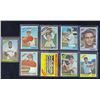 Image 1 : 1966 TOPPS BASEBALL STAR CARD LOT (9 CARDS) #1 MAYS TRIMMED ALL SIDES