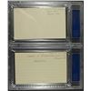 Image 2 : 2- PSA/DNA AUTO 3x5; CLARAL GILLENWATER-JACKIE GALLAGHER