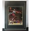 Image 1 : LEBRON JAMES AUTOGRAPHED 8x10 FRAMED / MATTED, COA by PLAY-BALL AUTHENTICS