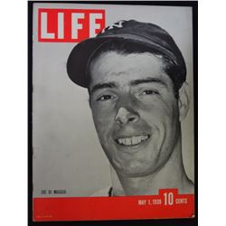 Joe DiMaggio cover Complete Life magazine May 1, 1939 NO mailing label