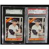 Image 1 : 2 - 1966 TOPPS #50 MICKEY MANTLE PSA 2 & SGC 50