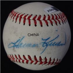 HARMON KILLEBREW AUTOGRAPH RAWLINGS OFFICIAL LEAGUE BASEBALL