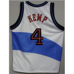 SHAWN KEMP AUTOGRAPHED Cleveland Cavs Adult 48 NBA Starter JERSEY