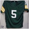 Image 3 : PAUL HORNUNG 5 SIGNED AUTO GREEN BAY PACKERS GREEN STAT JERSEY GTSM AUTOGRAPHED