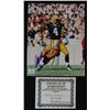 Image 1 : BRETT FARVE AUTOGRAPHED SIGNED 8X10 PHOTO GREEN BAY PACKERS COA