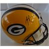 Image 1 : AARON RODGERS Green Bay Packers Autograph SIGNED NFL Replica Helmet