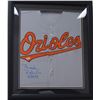Image 1 : Brooks Robinson HOF 83 Autographed Framed Baltimore Orioles Jersey PSA/DNA