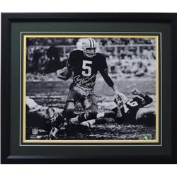 Autographed Paul Hornung Packers 20" x 16" B/W NFL Photo File COA