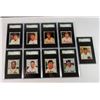 Image 1 : 9 - 1950 BOWMAN SGC GRADED CARDS, #52 VG3, #108 FAIR 1.5, #203 VG3, #224 VG3,