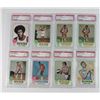 Image 1 : 8 - 1973 TOPPS BASKETBALL LOT - ALL PSA 8's - #9, 2 -#39, #59, #104, #124, #209
