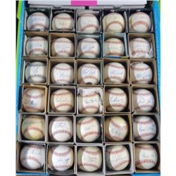 30 - AUTOGRAPHED BASEBALLS - UNIDENTIFIED - POSSIBLE BIG FINDS