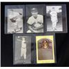 Image 1 : 5 - AUTOGRAPHED POSTCARDS / EXHIBIT CARDS -  JIMMY PIERSALL, MILT PAPPAS,