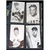 Image 3 : 24 - EXHIBIT CARDS - CLEMENTE, 2-BANKS, AARON, MAYS, MATHEWS,KALINE