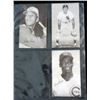 Image 5 : 24 - EXHIBIT CARDS - CLEMENTE, 2-BANKS, AARON, MAYS, MATHEWS,KALINE