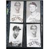 Image 7 : 24 - EXHIBIT CARDS - CLEMENTE, 2-BANKS, AARON, MAYS, MATHEWS,KALINE