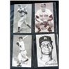 Image 8 : 24 - EXHIBIT CARDS - CLEMENTE, 2-BANKS, AARON, MAYS, MATHEWS,KALINE