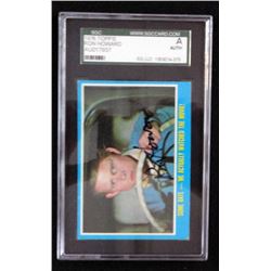 RON HOWARD ACTOR AUTOGRAPHED 1976 TOPPS  / PARAMOUNT CARD - SGC AUTHENTIC